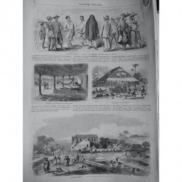 1865 UI SIERRA LEONE SORCIER AMBULANT MUSIQUE VUE PADEMBA ROAD FREETOWN