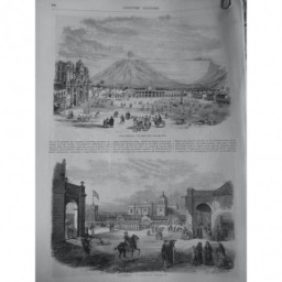 1865 UI GUATEMALA VIEILLE NOUVELLE VILLE