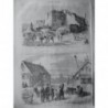 1865 UI REMPARTS ANTIQUES SATALIEH ASIE MINEUR VILLAGE RUSSE KOSTROMA YEROSLAY