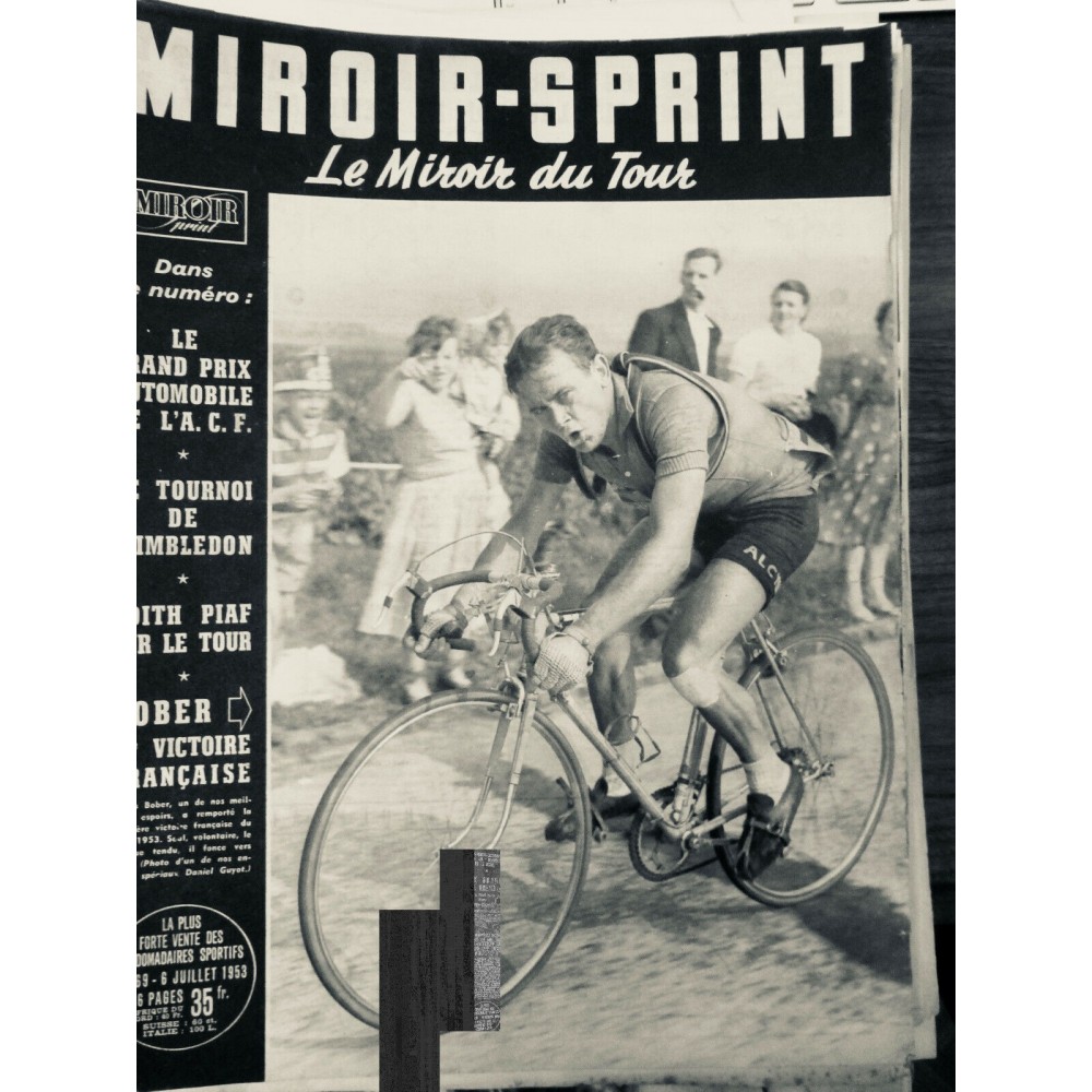 1953 MIROIR SPRINT TOUR FRANCE BOBER VICTOIRE