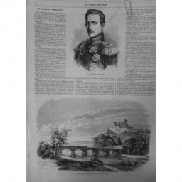 1857 MONDE ILLUSTRE GRAND DUC CONSTANTIN PORTRAIT