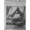 1889 UNIVERS ILLUSTREEMIN PACHA EXPLORATEUR PORTRAIT