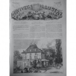 1866 UI SUISSE CHATEAU ARENENBERG ANCIENNE RESIDENCE REINE HORTENSE