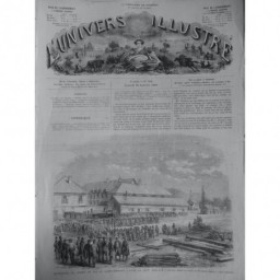 1866 UI OUVERTURE CHEMIN FER SARREGUEMINES