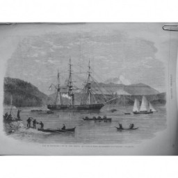 1866 UI ILE VANCOUVERT PORT HARVEY DETROIT JOHNSTON COTE SEPTENTRIONALE