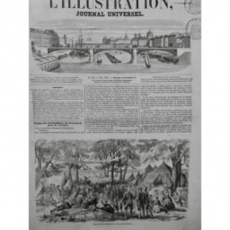 1857 I NEW-YORK CAMP METHODISTE TURNER TENTE SECTE RELIGIEUSE COMMUNAUTÉ PROVOST