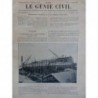 1912 GENIE CIVIL FLOTTE MILITAIRE DREADNOUGHT MARINE FRANCAISE CUIRASSE PARIS