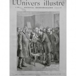 1890 UI PARIS TRAITEMENT TUBERCULOSE GUENEAU MUSSY HERARD BLACHE