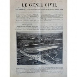 1924 GC CONSTRUCTION STADE OLYMPIQUE COLOMBES