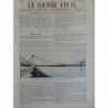 1933 GC PONT SUSPENDU VEUREY FLEUVE LISERE PILOT PALPANCHE BETON