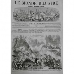 1864 MI SAINT DOMINGUE BATAILLE DOMINICAIN ESPAGNOL MONTE CHRISTI