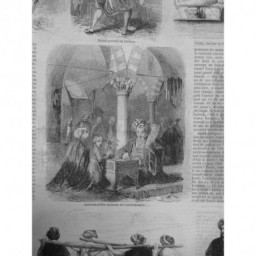 1854 I ECRIVAIN PUBLIC COURRIER BAZAR CONSTANTINOPLE