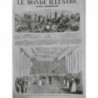 1857 MI MAXIMILIEN MARIAGE PRINCESSE CHARLOTTE BENEDICTION NUPTIALE