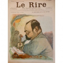 1899 LR AFFAIRE DREYFUS ECRITURE PUBLICATION PLUME ENCRIER DESSIN LEANDRE