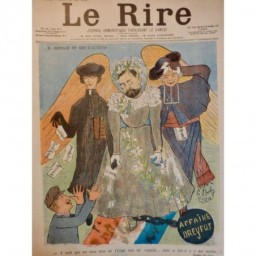 1898 LR AFFAIRE DREYFUS REINACH ELECTEUR DEGUISE MARIÉ AILES CURÉ BOULET PIED