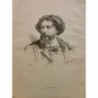 1887 MI ALPHONSE DAUDET PORTRAIT VIE OEUVRES DESSIN VUILLIER