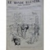 1879 MI ESPAGNE QUETE INONDATION RUE MADRID MONNAIE ESTUDIANTINA MURCIENNE VIERG