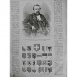 1868 UI DOCTEUR JACQUES DUBS CONSEIL FEDERAL SUISSE PORTRAIT VIE PARCOURS