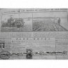 1915 LABOURAGE AGRICULTURE MECANIQUE TRACTEUR GUERRE SOL CULTURE 2 JOURNAUX