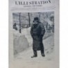 1879 I PARISIEN MANTEAU CHAPEAU HIVER FROID EXTREME SOUFFRANCE NEIGE