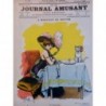 1909 JA CHAT LES INSEPARABLES FEMME ELEGANTE RESAURANT CHAT TABLE REPAS GERBAULT