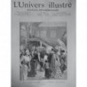 1891 UI SALON CHAMP MARS EXPOSITION SCULPTURE DESSIN M. PAUL DESTEZ