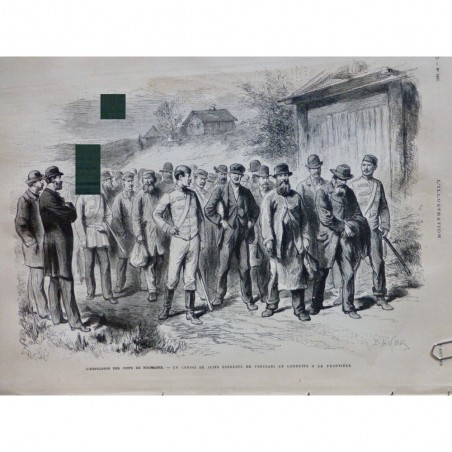 1879 I JUIF ROUMANIE EXPULSION MASSIVE CONVOI FOSCSANI FRONTIERE GARE ADJUD