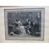 1879 I JEU DAMES JETON PARTIE SALON JEUNE FILLE HOMME TABLEAU BALACA LAURENT