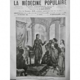 1881 MEDECINE FEMME MEDECIN TROTULAT NAQUET DEFENSEUR DROIT