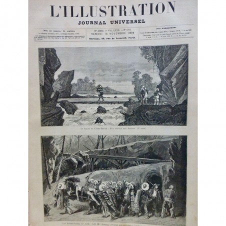 1878 I THEATRE HISTORIQUE PIRATE SAVANE ROCHES NOIRES LEO CHEVAL CEDRE ROUGE