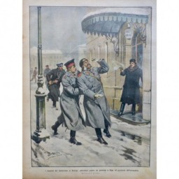 1909 DCL TERRORISME ASSASSINAT RUSSIE GL RIGA MEURTRIER