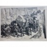 1878 I AFGHANISTAN EXPEDITION ANGLAISE CONVOI ARTILLERIE ESCALADE MONT ELEPHANT