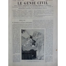 1933 GC CHEMIN FER TELEPHERIQUE CAILLAOUAS HYDRO ELECTRIQUE CABINE