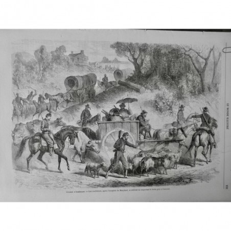 1864 USA GUERRE CIVILE CONFEDERE MARYLAND INVASION RETRAIT BUTIN ENNEMI