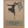 1925 RB HUMOUR JEUNE FILLE UNIFORME PRESSE JOURNAL PETIT BLEU