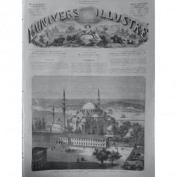 1866 UI MOSQUEE SOLIMAN LE MAGNIFIQUE CONSTANTINOPLE