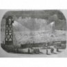 1854 I TRAVAUX NOCTURNE PARIS CONSTRUCTION RIVOLI ECLAIRAGE ELECTRIQUE CHANTIER