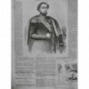 1854 I PRINCE STIRBEY BARBO DEMETRIUS HOSPODAR REIGNE VALACHIE PORTRAIT VIE