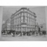 1883 GRAND MAGASIN PRINTEMPS PARIS BATIMENT ETAGE ASCENSEUR CONFECTION 3JOURNAUX