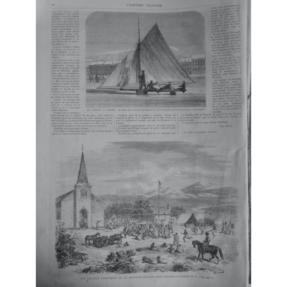 1866 UI BATEAU PATINS GOLFE FINLANDE CANADA SAUVAGES FANATIQUES NOUVELLE ZELANDE