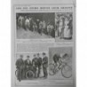 1908 VELO DEPART 6 JOURS ROOTH FOGLER VICTOIRE DORLON ELKES LEANDER