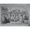 1866 UI DANSES DIMANCHE CABARET VALLEE ZILLES TYROL DESSIN M. MATHIAS SCHMID