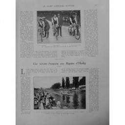 1912 VELO FINALE COURSE PARIS HOURLIER POUCHOIS FRIOL