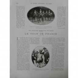 1913 VELO TOUR DE FRANCE CATEGORIE ISOLES BERTARELLI VAINQUEUR