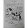 1901 VELO VILLE DE PARIS EDMOND JACQUELIN VICTOIRE SALUT NEGRE