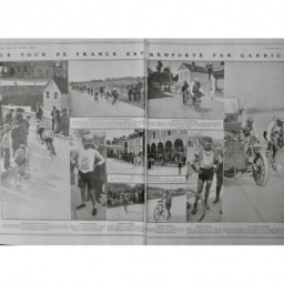 1911 VELO VILLE DE PARIS GARRIGOU VAINQUEUR ETAPE HAVRE-PARIS