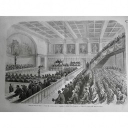 1870 MI JUSTICE TOUR PALAIS JUGEMENT PRINCE PIERRE BONAPARTE HAUTE COUR