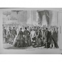 1861 HONGRIE TRIBUNE DISCOURS DIETE HONGROISE REUNION OFEN