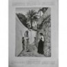 1881 IE ILE CAPREE GOLFE NAPLES MURAILLE TIBERE