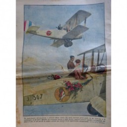 1925 DC AVIATION MARIAGE AERIEN AVION PRETRE ETATS UNIS